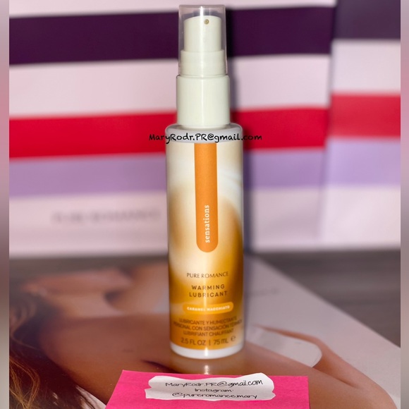 ❄️🔥Sensations Caramel Macchiato☕️🧋Pure Romancë Warming Lubrïcant Coffee Lovers - Picture 1 of 10